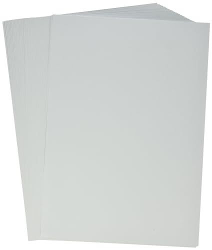 Kangaro - Carta Colorata Grigia Pastello Din A4 – 160 G/M² Fsc Mix – 50 Confezioni – Carta Da Lettere Fai Da Te