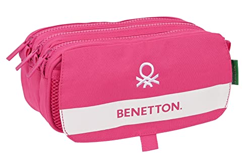 Portatodo Triple Big Benetton "Raspberry"