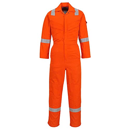 Portwest Fr28 Fr28 Tuta Intera Ignifuga Antistatica M, Arancione