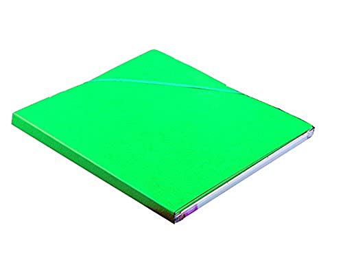 Elba Eurofolio Alpina – Cartellina In Cartoncino Con Elastico A4 21 X 29,7 Cm A4 Dos 15Mm Verde Caraibi