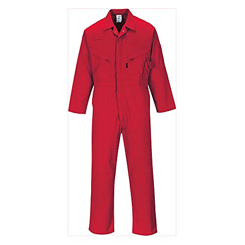 Zip Boilersuit Color: Red Talla: 3 Xl