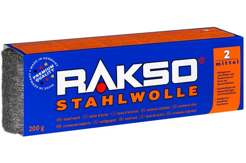 Rakso Cox980952 - Lana Grezza 2 Acciaio, Grigio, 200 G
