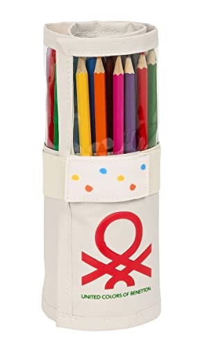 Plumier Enrollable 27 Pcs. Benetton "Topitos"
