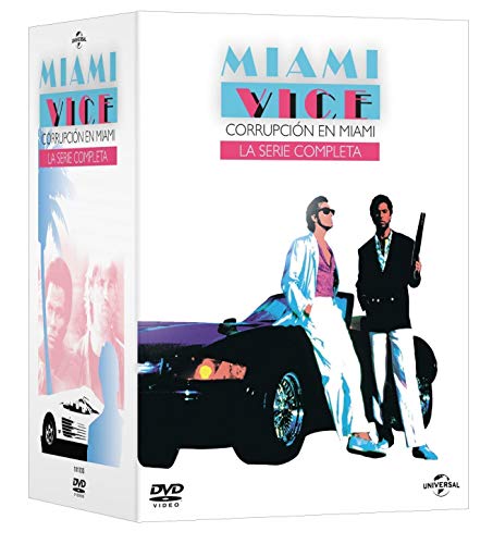 Miami Vice (Pack Corrupción En Miami (Serie Completa), Importé D'Espagne, Langues Sur Les Détails)