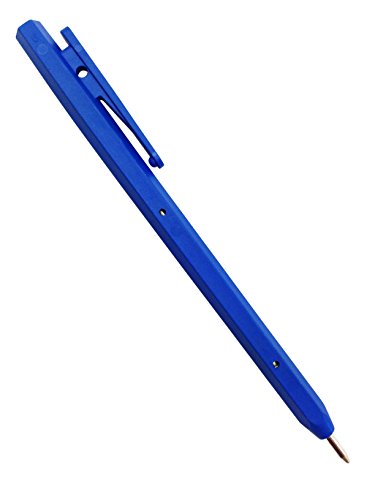 Maya Professional Tools St1Ev221C-2/2 Bolígrafo Detectable Por De Metales Y Rayos X, Tinta Normal, Con Clip, 50 Unidades, Cuerpo Azul, Tinta Azul