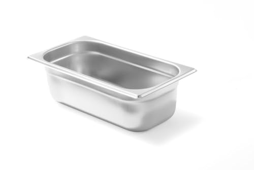 Hendi Contenitore Gastronorm, Gn 1/3, Resistenza Termica -40 °C A 300 °C, Compatibile Con I Forni A Convezione, Frigoriferi, Bagno María, Chafing Dish
