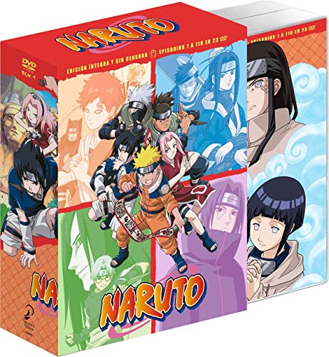 Naruto Box 1. Episodios 1 A 110 - Dvd