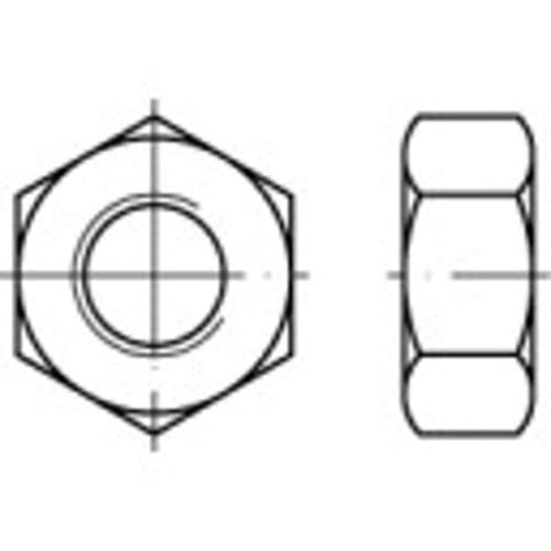 Toolcraft To-5449941 Dadi Esagonali M4 Din 934 Ottone 100 Pz.