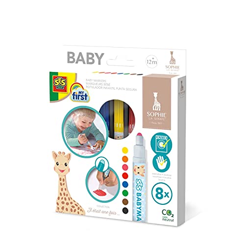 Ses Creative Sophie La Girafe-Pennarelli Per Bambini, Colore Various, 14491