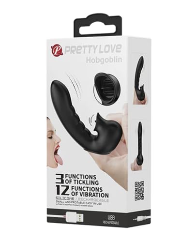 Pretty Love Hobgoblin Bullet Vibrator, Black