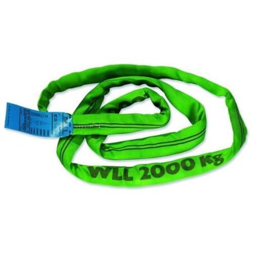 Braun 20051Rs, Tirante Circolare, Portata 2000 Kg, Ampiezza 5 M, Anima In Poliestere, Colore: Verde