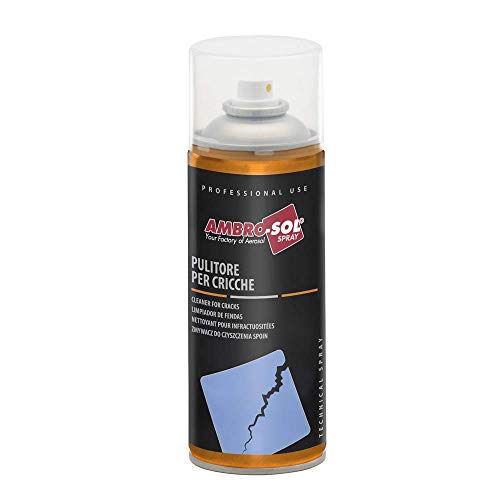 Ambro-Sol W502 Pulitore Per Cricche, Permette Con Facilità E Precisione Di Individuare Eventuali Difetti Di Saldatura O Di Stampaggio, Bomboletta Spra