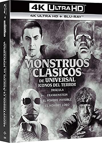 Monstruos Clásicos Pack (4K Uhd + Bd) - Bd