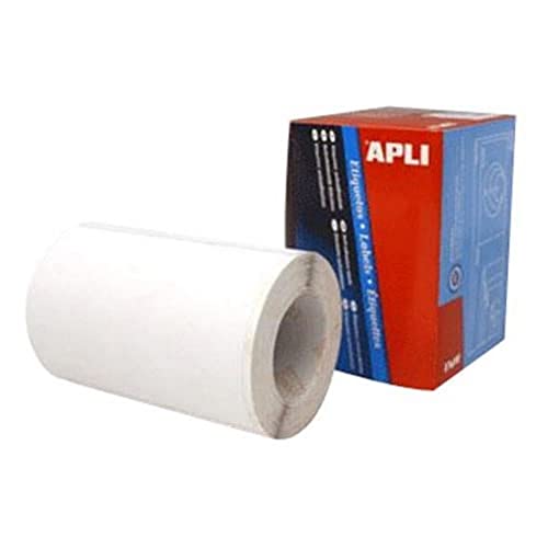 Apli 1688 Rotolo Etichette, 22 X 32, Bianco