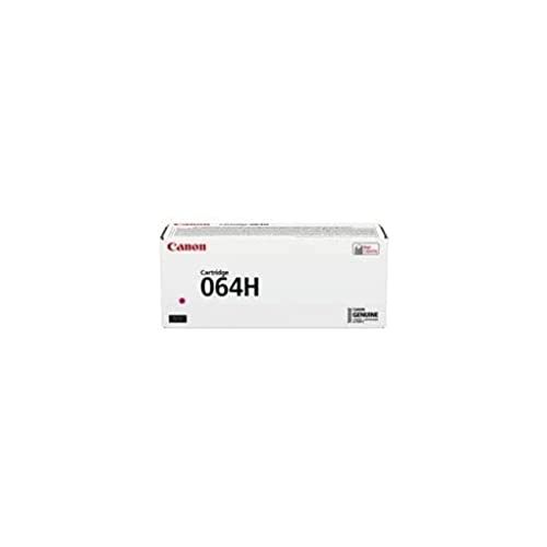 Canon Cartuccia 064 H M Toner Magenta, Rendimento 10.400 Pagine, Imballo In Cartone