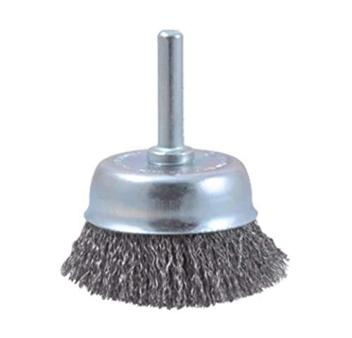 Osborn 0802600891 - Cepillo Taza De Filamento Abrasivo Con Vástago De 6 Mm Ø 1.10 Mm Y Grano 80 Rojo (50X17)