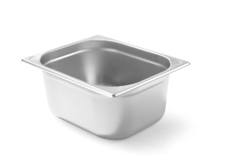 Hendi Contenitore Gastronorm, Gn 1/2, Resistenza Termica -40 °C A 300 °C, Compatibile Con I Forni A Convezione, Frigoriferi, Bagno María, Chafing Dish