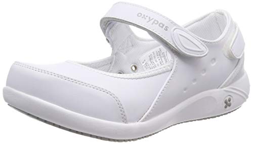 Oxypas Nelie, Women'S Safety Shoes, White (Wht),4 Uk(37 Eu)