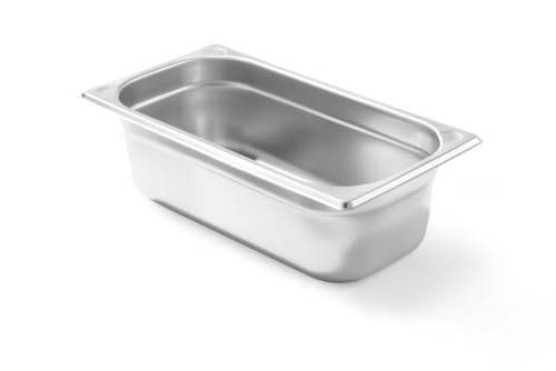 Hendi Contenitore Gastronorm, Gn 1/3, Resistenza Termica -40 °C A 300 °C, Compatibile Con I Forni A Convezione, Frigoriferi, Bagno María, Chafing Dish