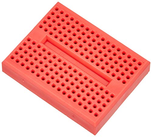 Delock - Mini Pannello Per Esperimenti, 170 Contatti, Colore: Rosso