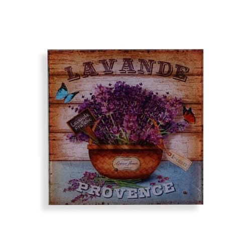 Versa Quadro Lavanda Vetro 1 X 30 X 30 Cm