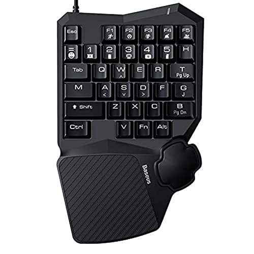 Baseus Keypad Mechanic Keyboard One-Hand Gamo Rgb Black