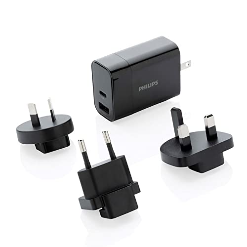 Philips Cargador De Viaje Ultra Rapido Con Accesorios