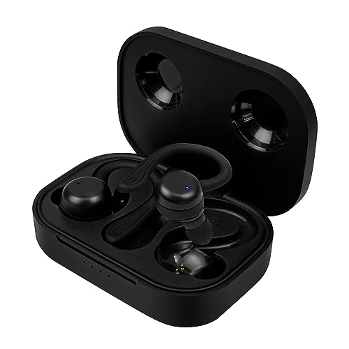 Phoenix Spartan - Auricolari Bluetooth Sportivi, Accessori In Silicone Intercambiabili, Custodia Di Ricarica, Bt 5.3, Mani Libere, Controllo Tattile