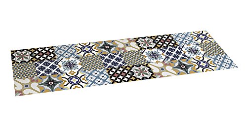 Stor Planet Vinyl Rug Padded Chroma Hydraulic 60 X 200 Cm, Polyvinyl Chloride