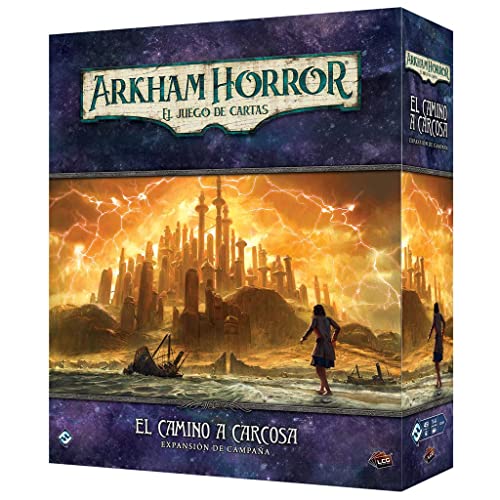 Fantasy Flight Games Arkham Horror Lcg Ahc68Es - El Camino A Carcosa Exp. Campagna - Gioco Di Carte In Spagnolo