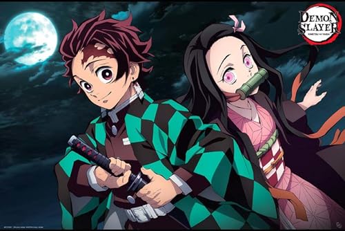 Abystyle - Demon Slayer - Poster - Tanjiro & Nezuko