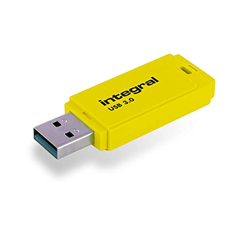 Integral Neon Blue Chiavetta Usb 32 Giga - Flash Drive Usb 3.0 Superspeed - Pennetta Usb Veloce