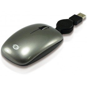 Conceptronic Cllm3Btrv Usb Ottico 800Dpi Nero - Verde Ambidestro