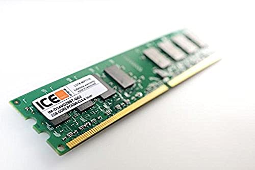 Icememory - Memoria Da 1Gb I Ddr-400 I Moduli Selezionati I Compatibile Con Molte Marche Di Pc I Alta Affidabilità I Prodotto Certificato - 1Gb