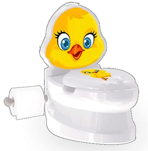 Jamara Mes Petites Toilettes Chick Avec Un Bruit De Bobine Et Porte-Papier De Toilette