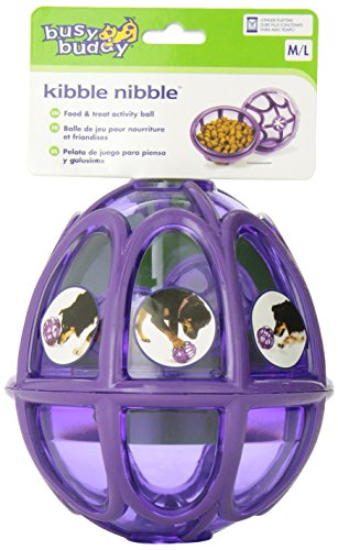 Petsafe Busy Buddy Kibble Nibble - Giocattolo Per Cani, Dispenser Di Cibo E Ricompense, Erogatore A Bassa Velocità – M/L Medio/Grande