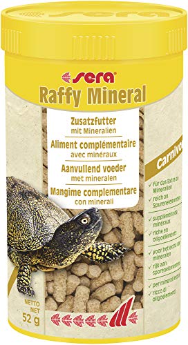 Sera Raffy Mineral - Mangime Complementare Per Tartarughe E Altri Rettili, 250 Ml (52 G)
