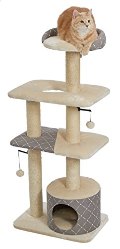 Midwest Homes For Pets Feline Nuvo Cat Mobili Durable Cat Trees & Gatto Tiragraffi, Mobile Per Gatti A Torre