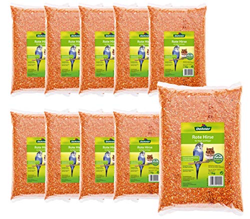 Dehner Bunte Miglio, 10 X 1 Kg (10 Kg)