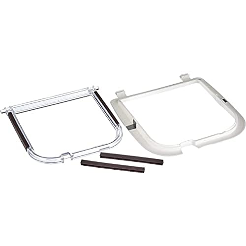 Ferplast Portina Di Ricambio Per Gatti Gattaiola Porta Basculante Swing 5-7 Taglia Piccola, Bianco