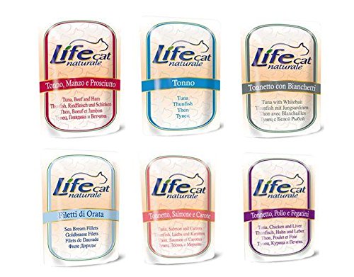 Life Cat 10121 Busta Di Tonno, 70 Grammi