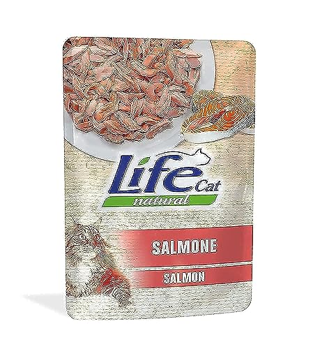 Life Cat Natural Salmone, Busta 70G
