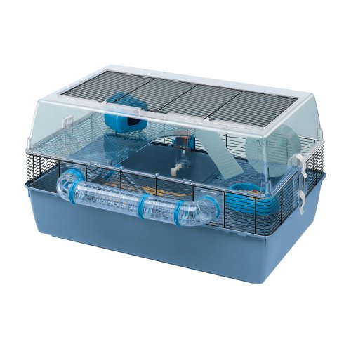 Ferplast Ampia Gabbia Per Criceti E Topolini Duna Fun Large Tre Piani Con Accessori