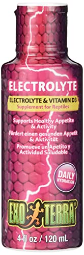 Exo Terra Electrolytes Vitamina D3 120 Ml