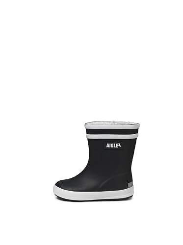 Aigle Baby Flac Fur 2, Stivali Da Pioggia, Unisex - Bambini E Ragazzi, Blu (Marine), 22 Eu
