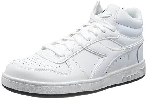 Diadora Magic Basket Demi Icona, Scarpe Da Ginnastica Unisex Adulto, Bianco (White), 41 Eu