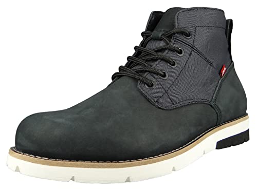Levi'S, Lace-Up Shoes Uomo, Black, 41 Eu