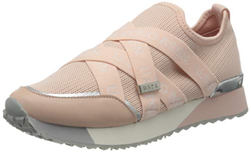 U.S. Polo Assn. Brianna, Sneaker Donna, Rosa (Nude 055), 36 Eu