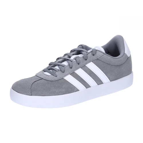Adidas Vl Court 3.0 Kids, Scarpe Da Ginnastica, Grey Three/Cloud White/Grey Two, 36 Eu