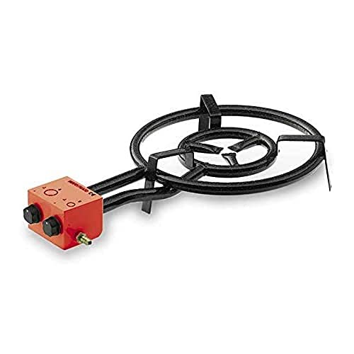 Lacor, Paellero Gas Butano De 70 Cm Uomo, Black, 41 Eu
